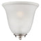 Nuvo Empire 1-lt 10" Wall Sconce, Frosted Glass