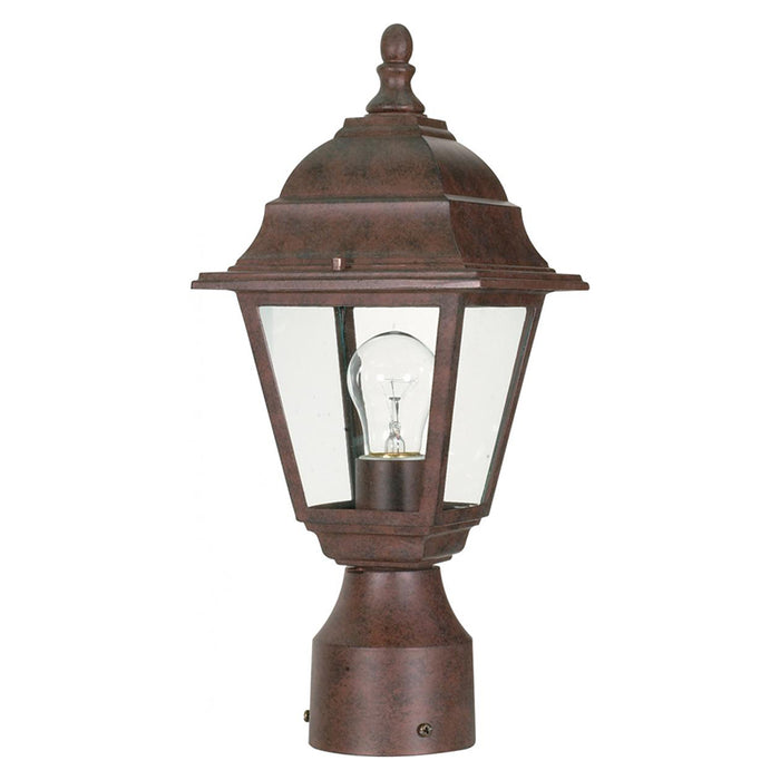Nuvo Briton 1-lt 14" Tall Outdoor Post Lantern