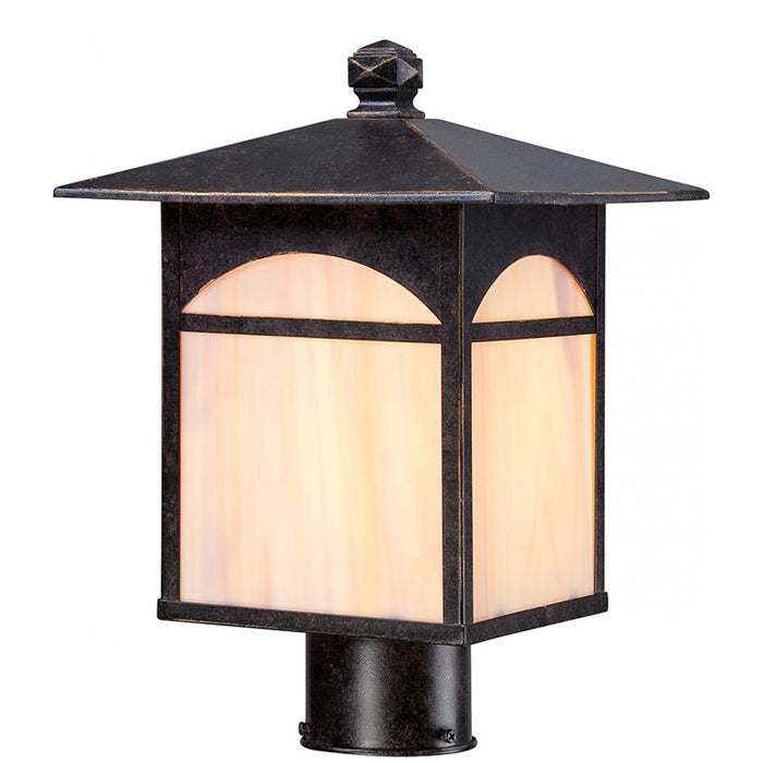 Nuvo 60-5655 Canyon 1-lt 13" Tall Outdoor Post Lantern