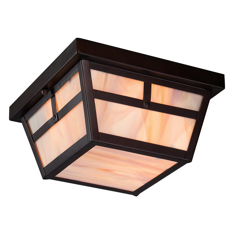 Nuvo 60-5676 Tanner 2-lt 9" Outdoor Flush Mount