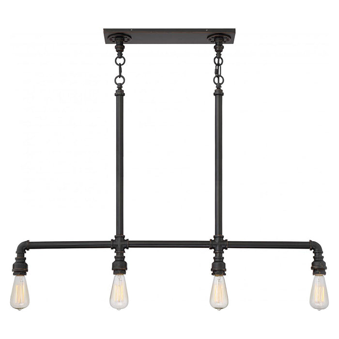 Nuvo 60-5794 Iron 4-lt 27" Pendant