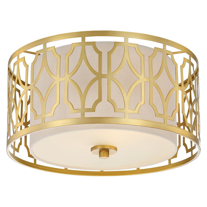 Nuvo 60-5931 Filigree 2-lt 15" Flush Mount