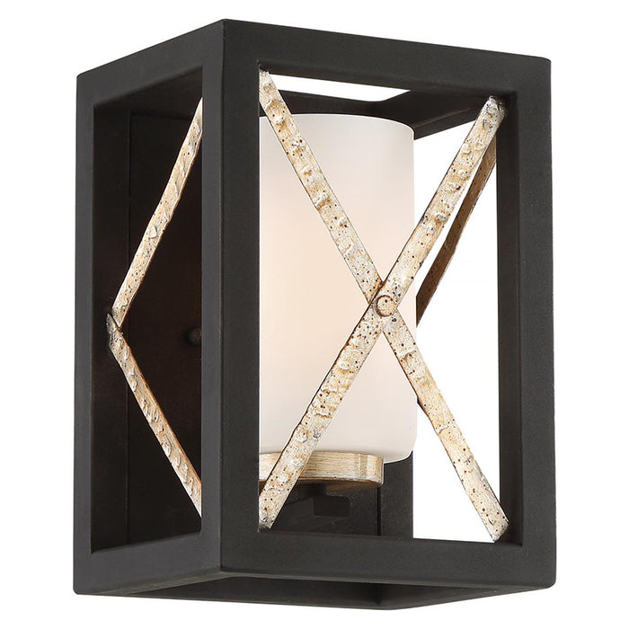 Nuvo 60-6131 Boxer 1-lt 10" Tall Wall Sconce