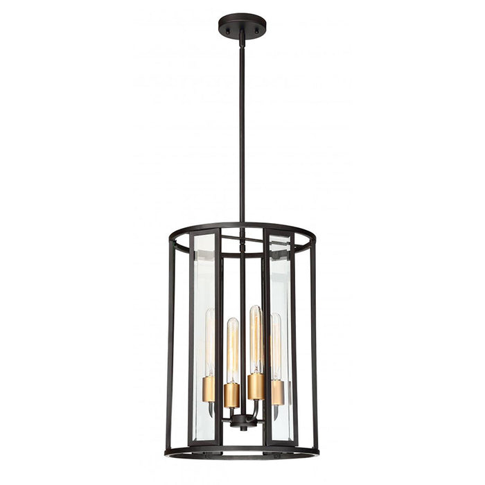 Nuvo 60-6415 Payne 4-lt 14" Foyer Pendant