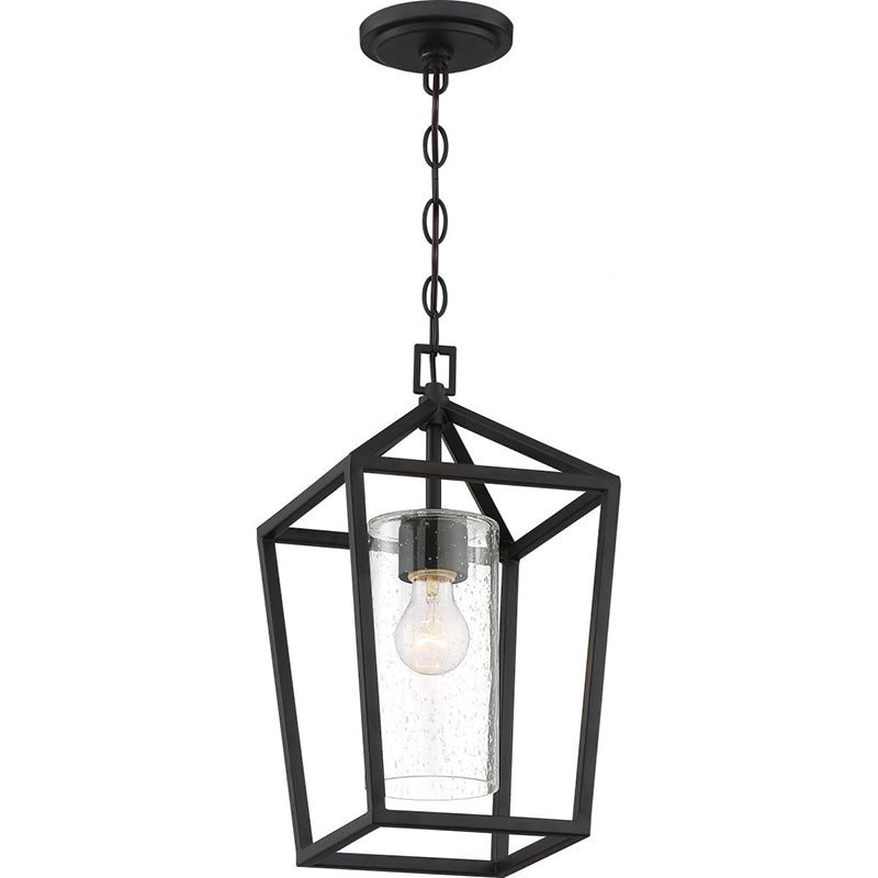 Nuvo 60-6594 Hopewell 1-lt 9" Outdoor Hanging Lantern