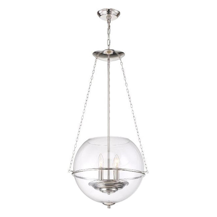 Nuvo Odyssey 4-lt 19" Pendant
