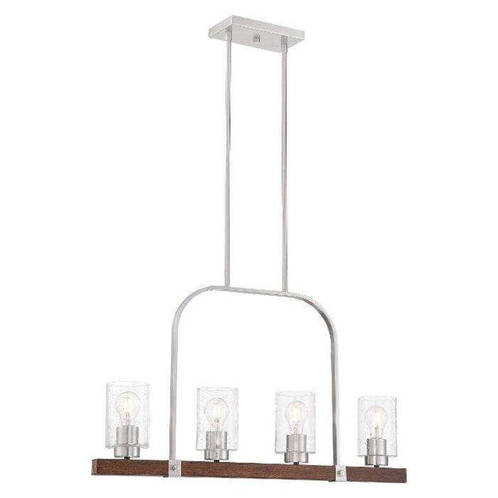 Nuvo 60-6967 Arabel 4-lt 32" Island Pendant