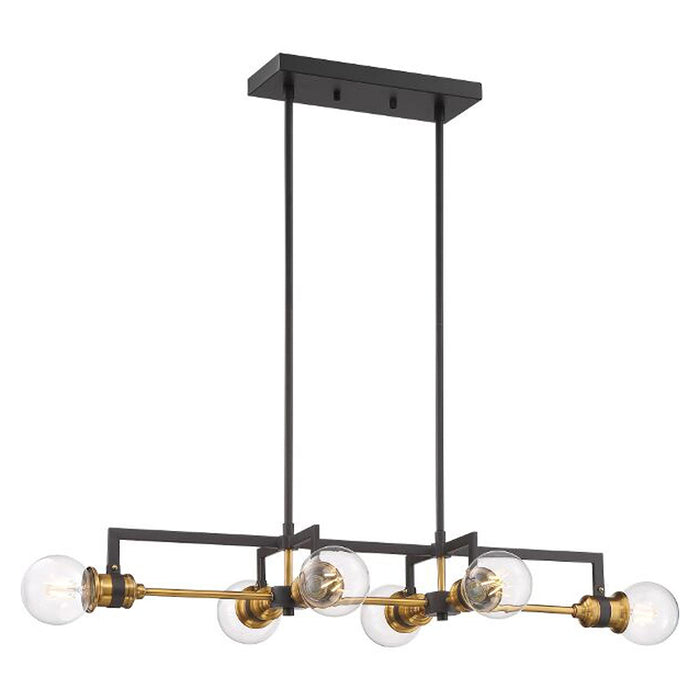 Nuvo 60-6977 Intention 6-lt 33" Island Pendant