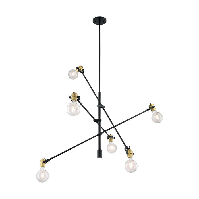 Nuvo 60-6989 Mantra 6-lt 42" Pendant