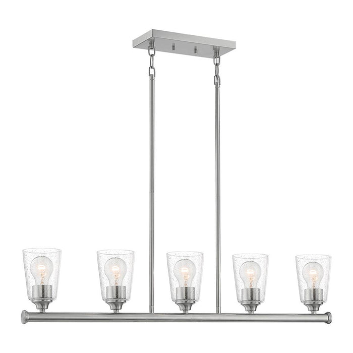 Nuvo Bransel 5-lt 36" Island Pendant