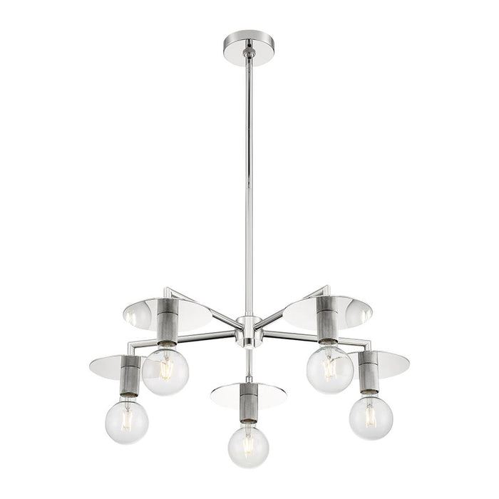 Nuvo Bizet 5-lt 28" Chandelier