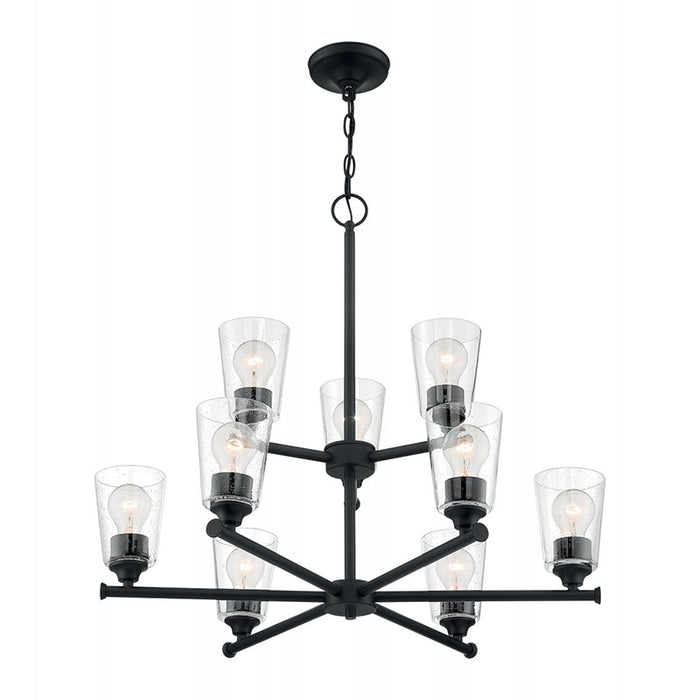 Nuvo Bransel 9-lt 28" Chandelier