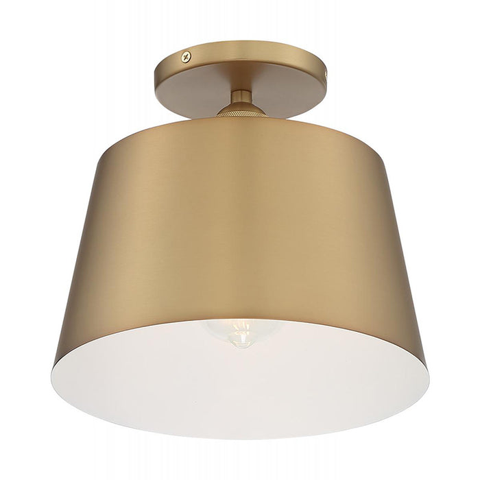 Nuvo Motif 1-lt 10" Semi Flush