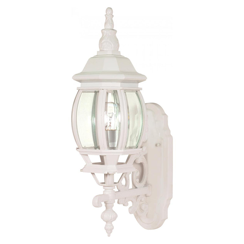 Nuvo Central Park 1-lt 20" Tall Outdoor Wall Lantern