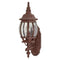 Nuvo Central Park 1-lt 20" Tall Outdoor Wall Lantern