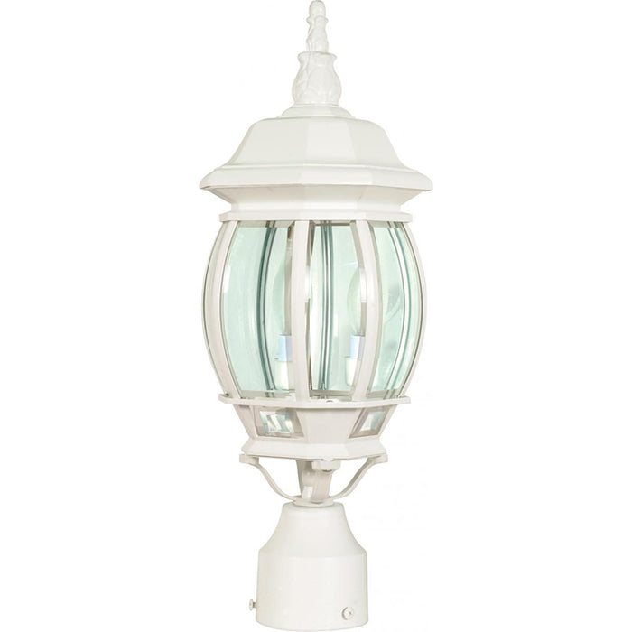 Nuvo Central Park 3-lt 21" Tall Outdoor Post Lantern