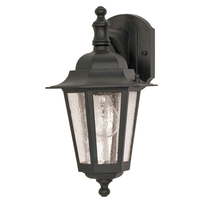 Nuvo Cornerstone 1-lt 13" Tall Outdoor Wall Lantern - Arm Down