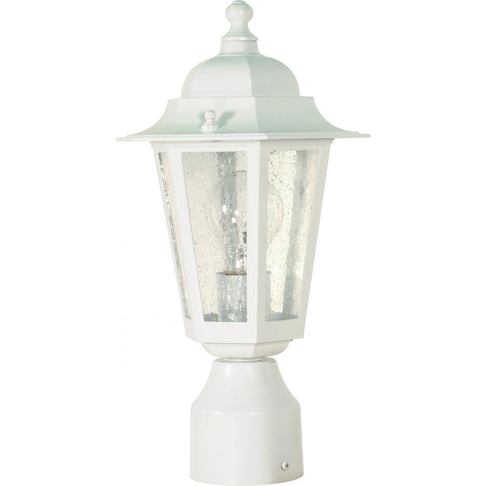 Nuvo Cornerstone 1-lt 14" Tall Outdoor Post Lantern