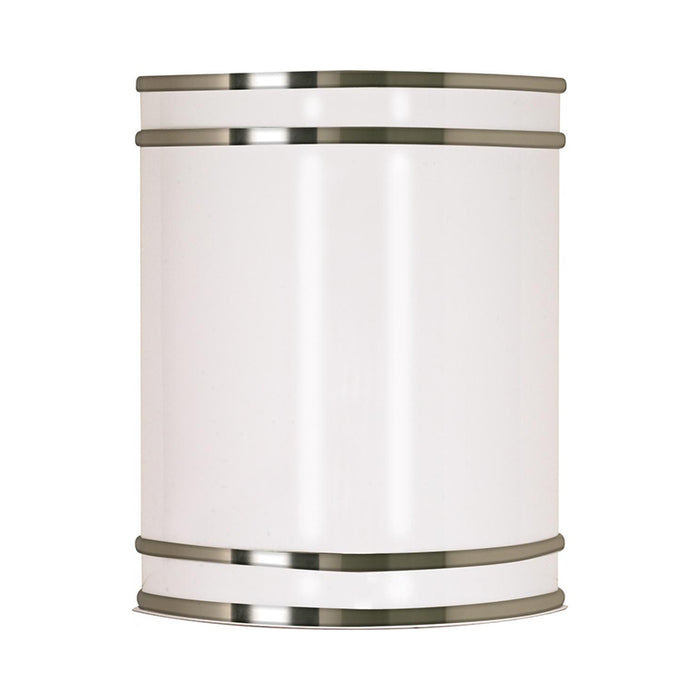 Nuvo 62-1045 Glamour 10W LED Wall Sconce - Brushed Nickel