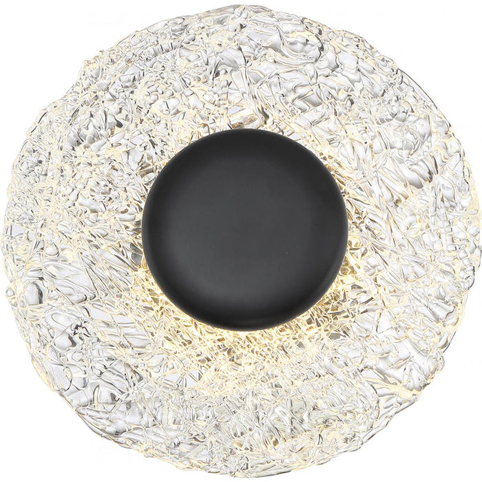 Nuvo Riverbed 1-lt 11" Round Flush Mount