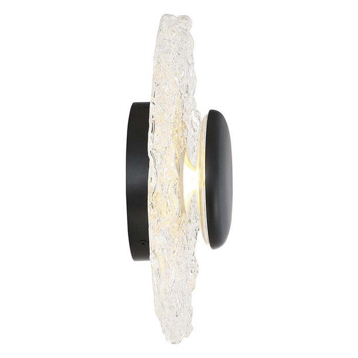 Nuvo Riverbed 1-lt 11" Round Flush Mount