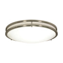 Nuvo Glamour 24" LED Flush Mount, CCT Selectable