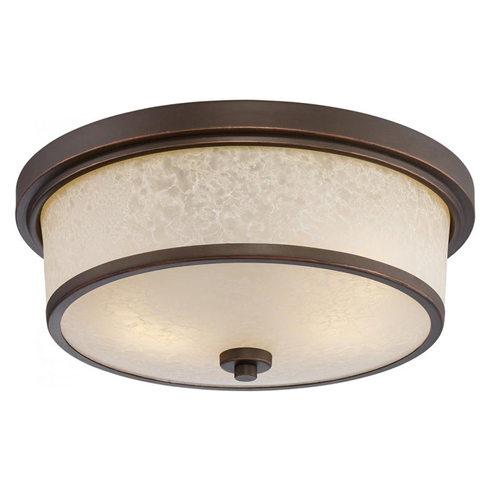 Nuvo 62-643 Diego 2-lt 13" LED Outdoor Flush Mount