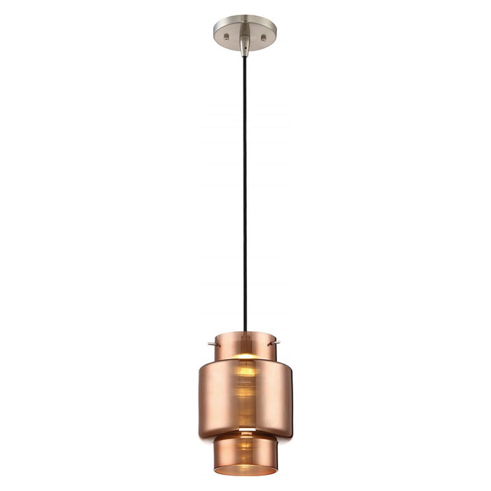 Nuvo Del 1-lt 7" LED Mini Pendant