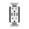Enerlites 62001-TR3USB-CC Triple USB Charger 5.8A with 20A Tamper-Resistant Duplex Receptacles