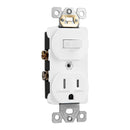 Enerlites 62150-TR Single Pole Combination 15A Switch/Tamper-Resistant Receptacle, 10-Pack