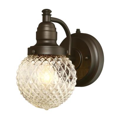 Westinghouse 6313700 Eddystone 1-lt Outdoor Wall Fixture with Dusk to Dawn Sensor