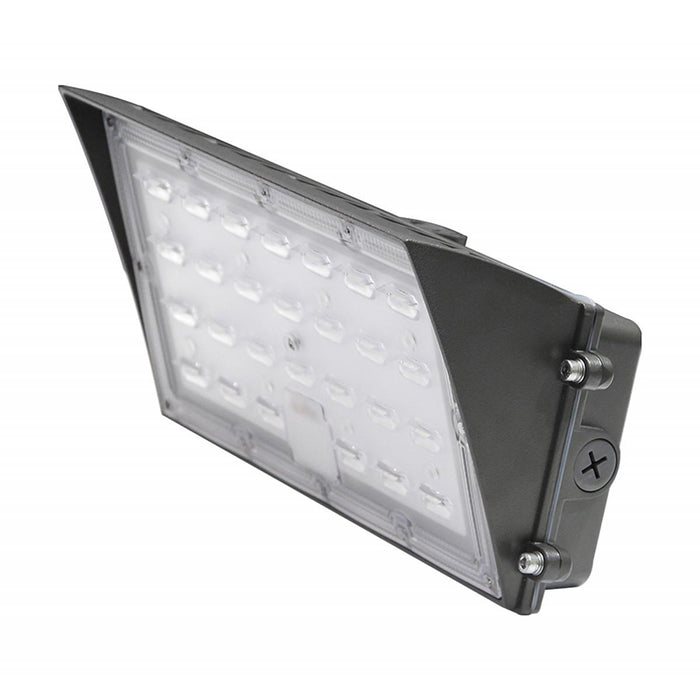 Nuvo 65-676 80W LED Semi Cutoff Wall Pack, CCT Selectable
