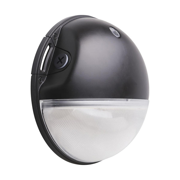 Nuvo 20W LED Small Round Wall Pack, CCT Selectable