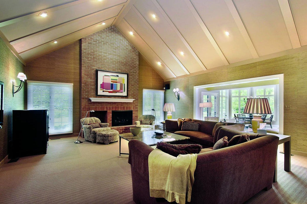 Elco EL713CT5 6" 15W Sloped Ceiling LED Baffle Insert, 5CCT Selectable, 120V