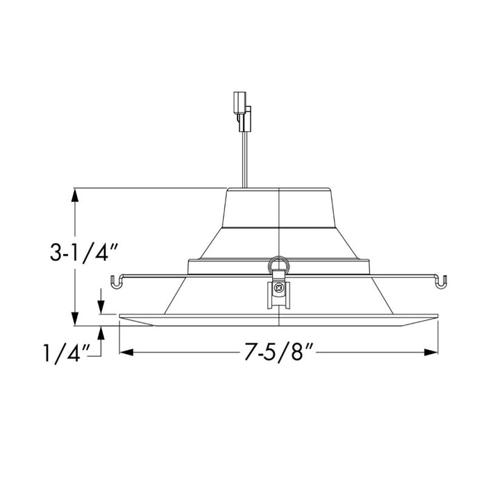 Juno Contractor Select 6RLD G4 Basics Series 6" LED Retrofit Trim Modules, 1000 Lumens