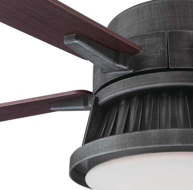 Westinghouse 7220400 Chambers 60" Ceiling Fan with Dimmable LED Light Kit