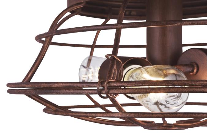 Westinghouse 7220500 Barnett 48" Ceiling Fan with Dimmable LED Light Kit