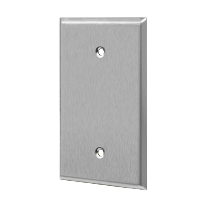 Enerlites 7701O 1-Gang Over Size Blank Cover Metal Wall Plates, 10-Pack