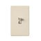 Lutron AYFSQ-F Ariadni 1.5 Ampere Quiet 3-Speed Single Pole/3-Way Ceiling Fan Control Switch - Light Almond