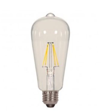 Satco S8611 6.5W ST19 Dimmable LED Bulb