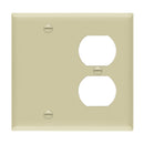 Enerlites 880121 2-Gang Blank and Duplex Receptacle Wall Plates, 10-Pack
