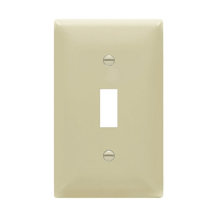 Enerlites 8811M 1-Gang Mid Size Toggle Switch Wall Plate, 10-Pack