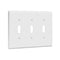 Enerlites 8813M 3-Gang Mid Size Toggle Switch Wall Plate, 10-Pack