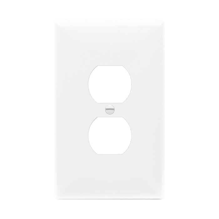 Enerlites 8821O 1-Gang Over Size Duplex Receptacle Wall Plate, 10-Pack