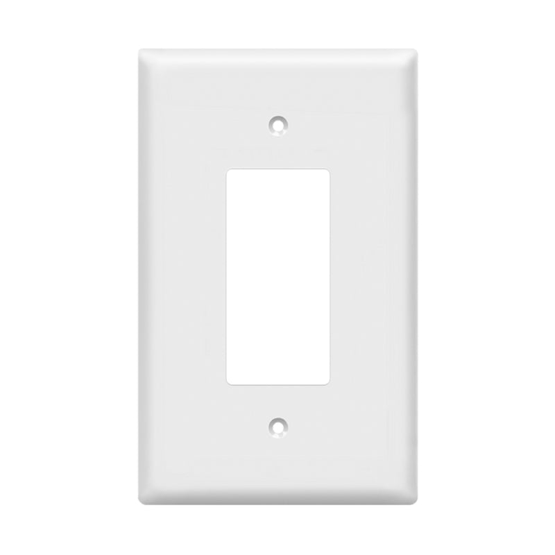 Enerlites 8831O 1-Gang Decorator/GFCI Over Size Wall Plate, 10-Pack