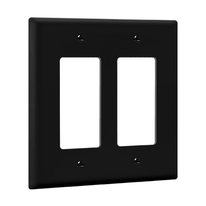 Enerlites 8832M 2-Gang Decorator/GFCI Mid Size Wall Plate, 10-Pack