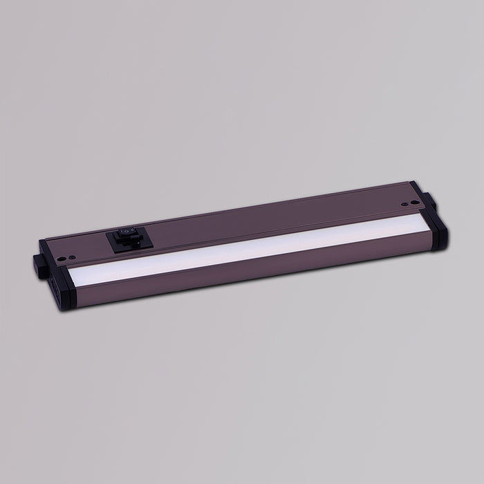 Maxim 89863 CounterMax 5K 12" 6W LED Under Cabinet, CCT Selectable 460 Lumen Dimmable 120V