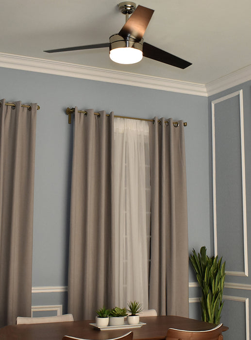 Maxim 89909 Trio 52" Ceiling Fan with LED Light Kit