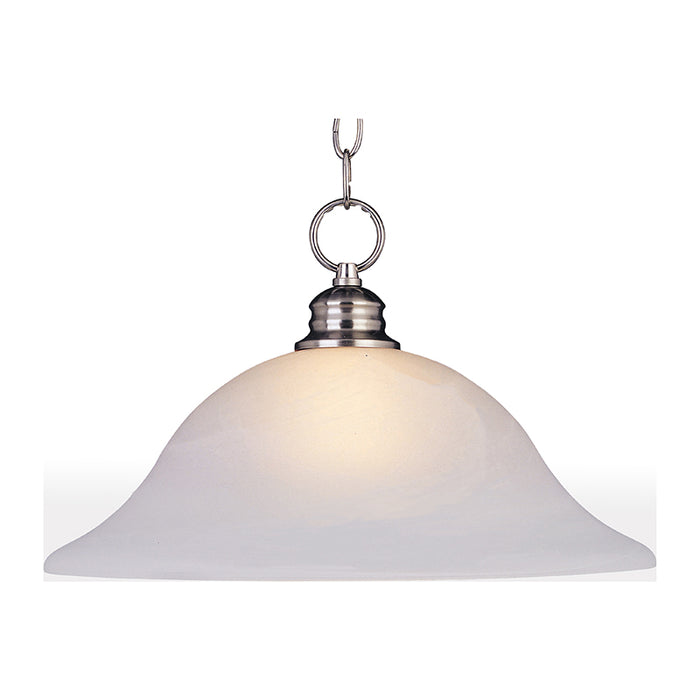Maxim 91076 Essentials 1-lt 16" Pendant, Frosted Glass