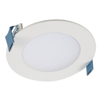 Halo HLB4 4" LED Round Direct Surface Mount Downlight with Remote Driver/Junction Box, CCT Select, 120V